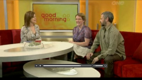 Jo Davy & James Gilberd interviewed on Breakfast about Spooked book, 29/9/2011, Spooked expo\loring the paranormal in new zealand book, Strange Occurrences wellington New Zealand, rational explanations for paranormal phenomena