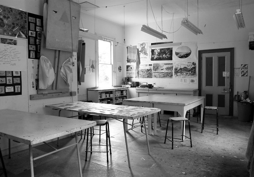 Jewellery studio,, Inverlochy Art School, photo: James Gilberd