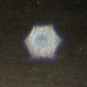 Orb photo, orbs explained, hexagonal orb