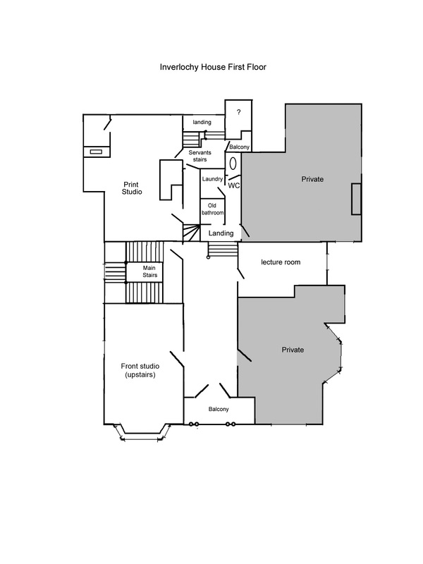 Inverlochy House, first floor plan